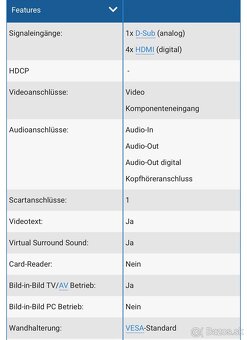 Predám televízor Samsung UE40D6390, 40” - 14