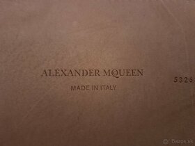 Čierny opasok Alexander McQueen 70 cm - 14