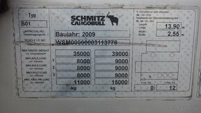 Prodám SCHMITZ CARGOBULL SCS 24/L - 13.62 CEB MEGA VARIOS - - 14