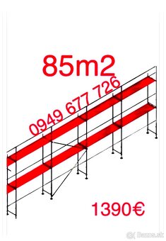 Predám lešenie stavebné lešenie certifikované pozinkované - 14