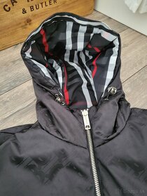 Pánska zimná bunda Burberry čierna M - 14