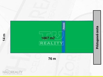 Na predaj pozemok o rozlohe 1067 m2 Veľké Bedzany. - 14