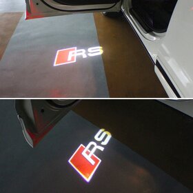 Logo LED projektory do dveri - hologramy SKODA VW AUDI - 14