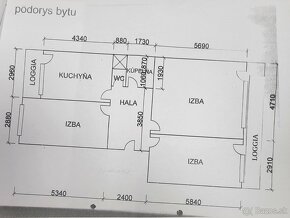 PREDAJ 3i byt,2 x loggia, BRATISLAVA III – Sklabinská ulica - 14