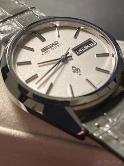 hodinky seiko king quartz 1974/75r - 14