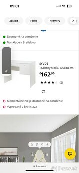 Toaletny stolik ikea - 14