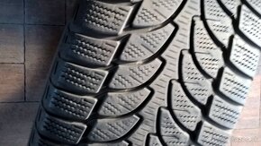 ZIMNÉ 225/60 R17 4 ks NOKIAN 6-7 mm a  4 ks BRIDGESTONE 6 mm - 14