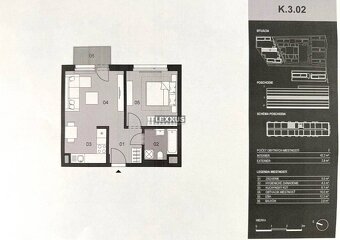 | 2i byt s parkingom, Ovocné sady  BA II.- Trnávka, 46,70 m2 - 15