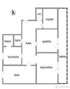 Na prenájom rodinný dom v Petržalke, 3-izbový byt - 15