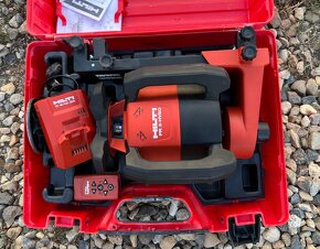 Hilti PR 3-HVSG set interiérový rotačný laser, 360° - 15