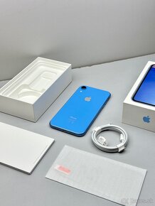 iPhone XR 128GB BLUE ORIGINÁL STAV + PRÍSLUŠENSTVO - 15