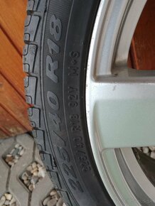 225/40 R18 Pirelli + disky 5x108; 7,5Jx18H2 - 15