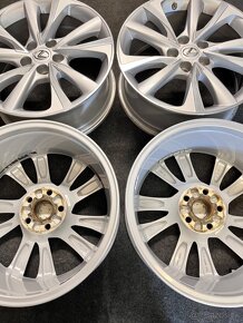 5x114,3 R18 originál alu disky Lexus - senzory - ET 35 - 15