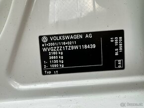 Volkswagen VW Touran 1.9 TDI 77kw 7miest,Webastp,Kamera - 15