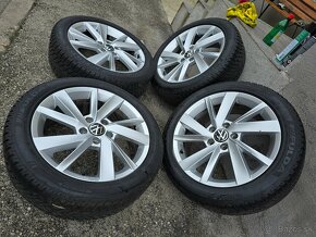 Zimne kolesa VW Golf 8 5x112 r17. 205/50 r17 dot2023 - 15