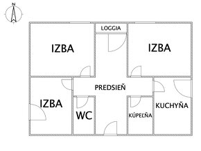 3-izbový byt Hliny 5 pri Bille - 15