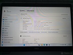 Dell Latitude 5300 i5, 16GB, 500 ssd, pouzivany stav - 15