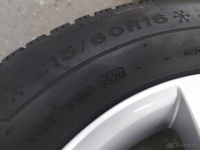 5x112R16 elektrony ŠKODA-215/60R16 zimné pneumatiky - 15