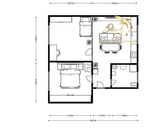  TOP PONUKA 3 IZBOVÝ BYT S GARÁŽOU, ZÁHRADOU 350m2  A 2X PIV - 15