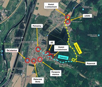 Opatová – 3.800 REKREAČNÝ POZEMOK 200 m od Trenčína – PREDAJ - 15