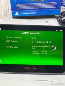 PS Vita Oled PCH 1004 +8gb - 15