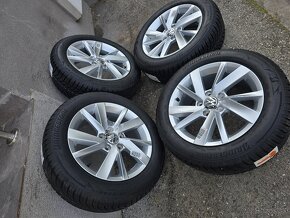 originál VW Golf 8 zimné kolesá 5x112 R16, 205/55/16 - 15