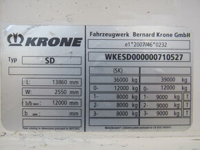 KRONE SD,MEGA,Zdvíh.strecha,Zdvíh.náprava - 15