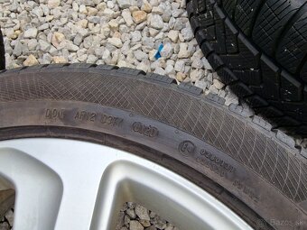 5x112 R20 + 255/45 R20 M+S zimné sada orig. AUDI - 15