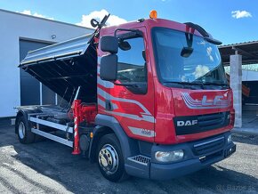 DAF 45.220 SKLÁPAČ TROJSTR. HYDRAULICKÁ RUKA PALFINGER - 15