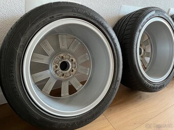 Orig. ŠKODA ALU Disky 16", 5x100, ET46 + DUNLOP 215/45 - 15