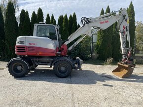 Kolesový bager Takeuchi TB295W - 2015 – ROTOTILT – 3x lžíce - 15