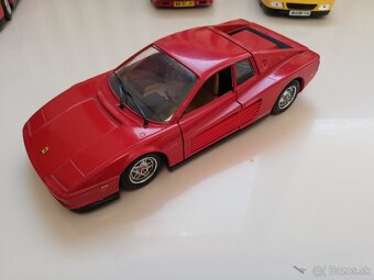 1:24 Bburago 4ks FERRARI modely 80 roky - 15