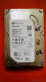 Predám 5 kusov HDD Seagate 500GB, 7200rpm, 3,5" - 15