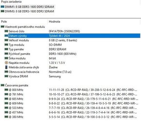 HP 4540s, Intel i7-3630QM @ 2,4GHz, 16GB DDR3, 512GB SSD - 15