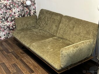 Rozkladacia dizajnová sedačka Dieter Knoll SCHLAFSOFA - 15