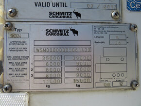 SCHMITZ SK024,CARRIER MAXIMA 1300 Mt,9749 Mth,Zdvih. nápr - 15
