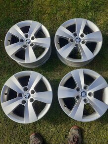 ALU disky Škoda Superb 3 5x112 r16    215/60 r16 - 15