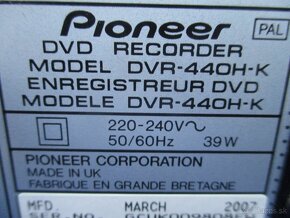 Pioneer DVR-440H-K + Pioneer DV-444-K - 15