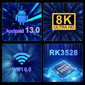 Android 13 8K Ultra HDTV Box G96 MAX 4/32GB SK - 15