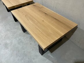 Masívny konferenčný dubový stôl - 15