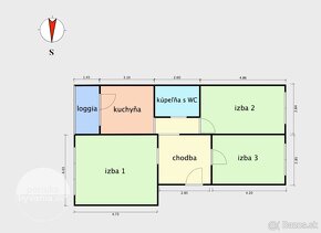 Predaj 3i byt na Ľubovnianskej- 10 minút do centra, 70 m2 - 15