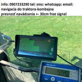 GPS NAVIGACIA DO TRAKTORA-KOMBAJNA-POSTREKOVAČA - 15