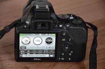 Nikon D3500 s bluetooth - rychly Af-p objektiv - 3 900 snimk - 15