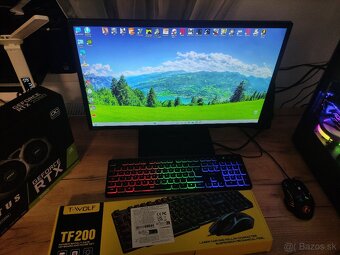 Herný PC + Monitor +klavesnica + myš - NOVÉ - 15