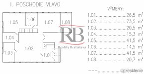 Nadštandardný moderný celok kancelárií na Trnavskej ceste, B - 15