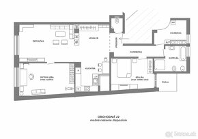 4 izbový mestský byt v BA s priestorom gotického chrámu - 15