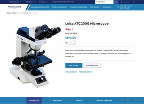 Predám mikroskop LEICA - 15