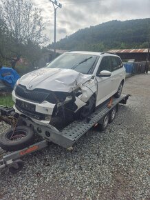 Rozpredám na náhradné diely Škoda Fabia 3 biela combi - 15