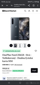 One plus nord 12Gb ram 256gb úložisko - 15