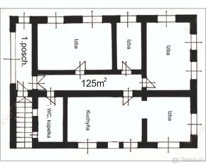 Rodinný dom na veľkom pozemku 12 300m2 + 2x starší dom - 15